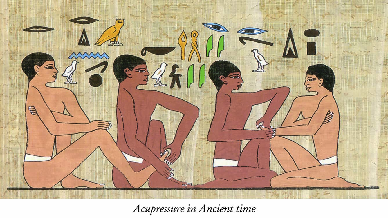 Ancient picture of Acupressure